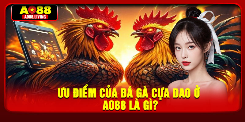Ưu điểm của đá gà cựa dao ở AO88 là gì?